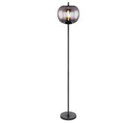 Globo Lighting Blacky lampada da terra 1x60 W nero-fumé 15345S