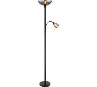 Globo Lighting Blade lampada da terra 2x60 W nero 58903