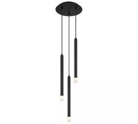 Globo Lighting Blake lampada sospesa 3x4 W nero 15629-3