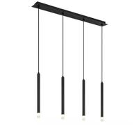 Globo Lighting Blake lampada sospesa 4x4 W nero 15629-4