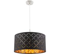 Globo Lighting Clarke lampada sospesa 1x60 W nero-oro 15229H