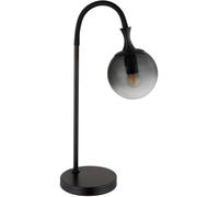 Globo Lighting Dalton lampada da tavolo 1x10 W nero-fumé 15885T