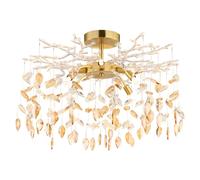 Globo Lighting Danna lampada da soffitto x8 W oro -ambra 64132-8D