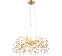 Globo Lighting Danna lampada sospesa x8 W oro-ambra 64132-8