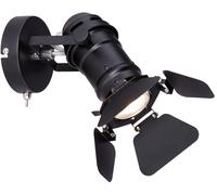 Globo Lighting Egon lampada da parete 1x50 W nero 54650-1B