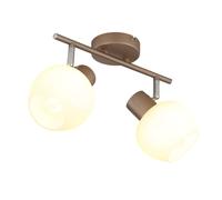 Globo Deckenlampe Deckenleuchte Spotleuchte Vetro Caffè Regolabile IP20 230 V [EEK: Non valutato]