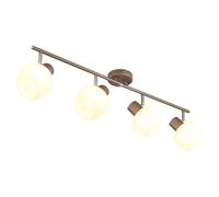 Globo Lighting Eileen lampada da soffitto 4x40 W bianco-marrone 54662-4