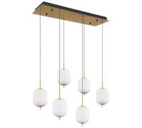 Globo Lighting Ewald lampada sospesa 6x40 W ottone 15217-6