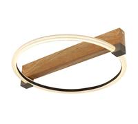 Globo Lighting Fletcher lampada da soffitto 1x15 W trasparente-legno 48050D