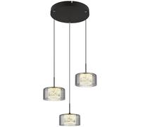 Globo Lighting Fogsy lampada sospesa 3x24 W nero 15634-3