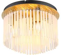 Globo Lighting Gorley plafoniera 5x40 W bianco-trasparente-oro 15698DM
