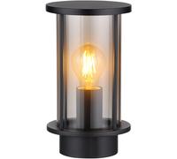 Globo Applique da esterno Gracey, nero, altezza 25,2 cm, acciaio inossidabile Globo