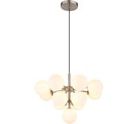 Globo Lighting Grappy lampada sospesa x5 W bianco-nichel 56143-13N