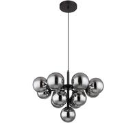 Globo Lighting Grappy lampada sospesa x5 W nero-fumé 56143-13