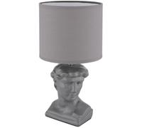 Globo Lighting Hermes lampada da tavolo 1x40 W grigio 21732G