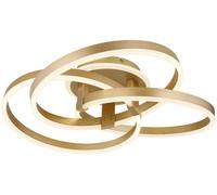 Globo Lighting Herwig lampada da soffitto 1x56 W oro 67163-56G