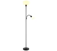 Globo Lighting Hinton lampada da terra 2x40 W bianco-nero 59947B