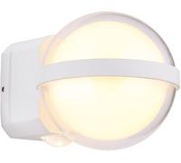 Globo Lighting Illi lampada da parete per esterni 1x12 W bianco 34157W