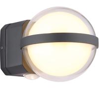 Globo Lighting Illi lampada da parete per esterni 1x12 W bianco-antracite 34157