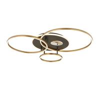 Globo Lighting Invertina lampada da soffitto 4x54 W bianco-nero-oro 48466-54