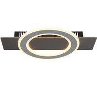 Globo Lighting Jayden lampada da soffitto 1x18 W bianco-nero-grigio 48034-18