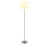 Globo Lighting Joris lampada da terra 1x40 W bianco-nichel 40100101