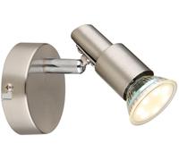 Globo Lighting Kinley lampada da parete 1x3 W nichel 57385-1