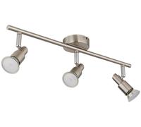 Globo Lighting Kinley lampada da parete 3x3 W nichel 57385-3