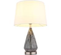 Globo Lighting Kisa lampada da tavolo 1x40 W bianco-grigio-nichel 24147W
