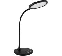 Globo Lighting lampada da scrivania 1x12 W nero-opale 58483