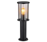 Globo Lampioncino Gracey, altezza 45 cm, nero, acciaio inox, IP54 Globo