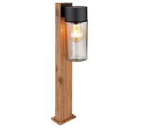 Globo Lighting Etsi lampada da terra per esterni 1x40 W nero-fumé-legno 31976