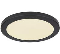Globo Lighting Lasse plafoniera 1x24 W bianco-nero 12379-24B
