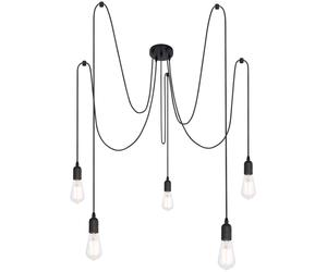 Globo Lighting Maracana lampada sospesa 5x60 W nero A110-5