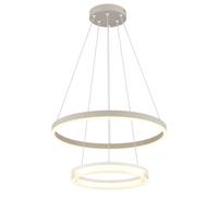 Globo Lighting Marlenne lampada sospesa 1x30 W bianco-sabbia 48046H1