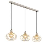 Globo Lighting Mateo lampada sospesa 3x60 W crema 33370319