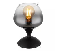 Globo Lighting Maxy lampada da tavolo 1x40 W nero-fumé 15548T2