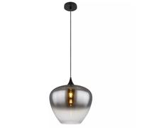 Globo Lighting Maxy lampada sospesa 1x60 W nero-fumé 15548H2