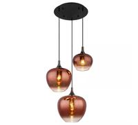 Globo Lighting Maxy lampada sospesa 3x40 W nero 15548-3HG