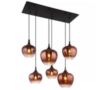 Globo Lighting Maxy lampada sospesa 6x40 W nero 15548-6HG