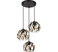 Globo Lighting Mika lampada sospesa 3x40 W nero 15759-3HR