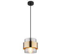 Globo Lighting Milley lampada sospesa 1x60 W nero-oro 15560H