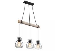 Globo Lighting Mina lampada sospesa 3x40 W nero 15326-3H