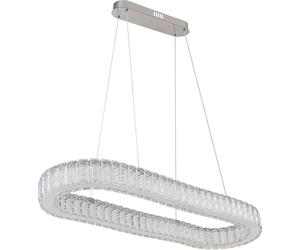 Globo Lighting Mucky lampada sospesa 1x58 W cromo-cristallo 67162-58