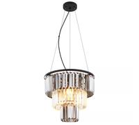 Globo Lighting Naxis lampada sospesa 3x40 W nero-fumé 15695H
