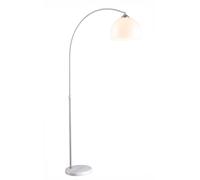 Globo Lighting Newcastle lampada da terra 1x40 W bianco-satinato-marmo 58227
