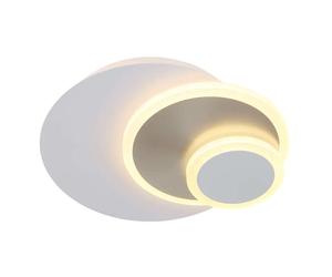 Globo Lighting Odonell lampada a parete 2x20 W bianco 78414W