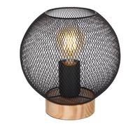 Globo Lighting Pablo lampada da tavolo 1x60 W nero-marrone 15663T