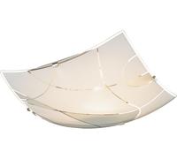 soffitto Design linee di decorazione vetro satinato lampada pietre lampada chiara cromo Globo 40.402-2