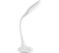 Globo Lighting Pattaya lampada da scrivania 1x10 W bianco-cromo 58271